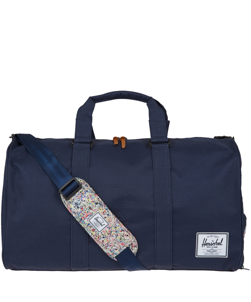 Lyst Herschel supply co. Navy Novel Liberty Print Duffle Bag in Blue