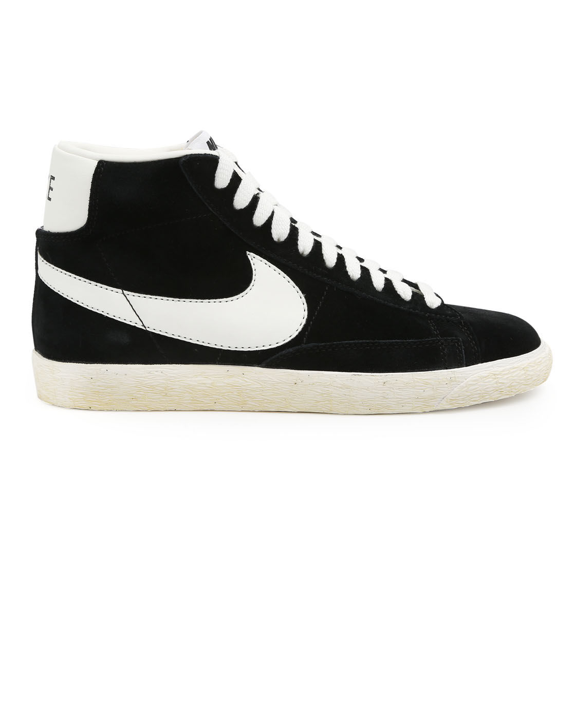 Nike Blazer Black Suede Sneakers in Black for Men | Lyst