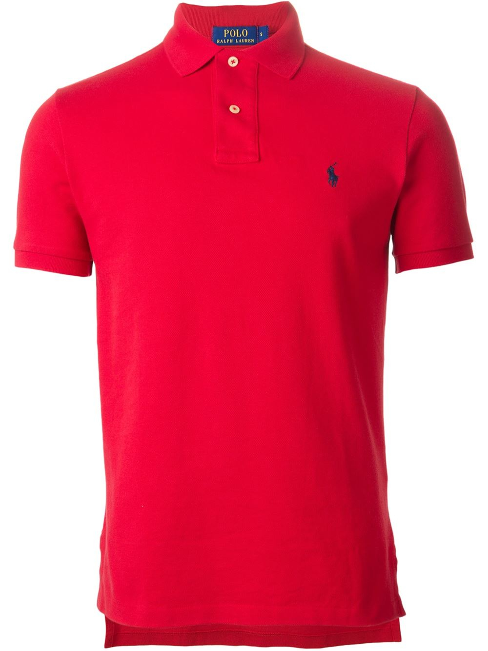 Polo ralph lauren Classic Polo Shirt in Red for Men | Lyst