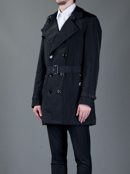 Burberry Brit Britton Trench Coat in Black for Men | Lyst