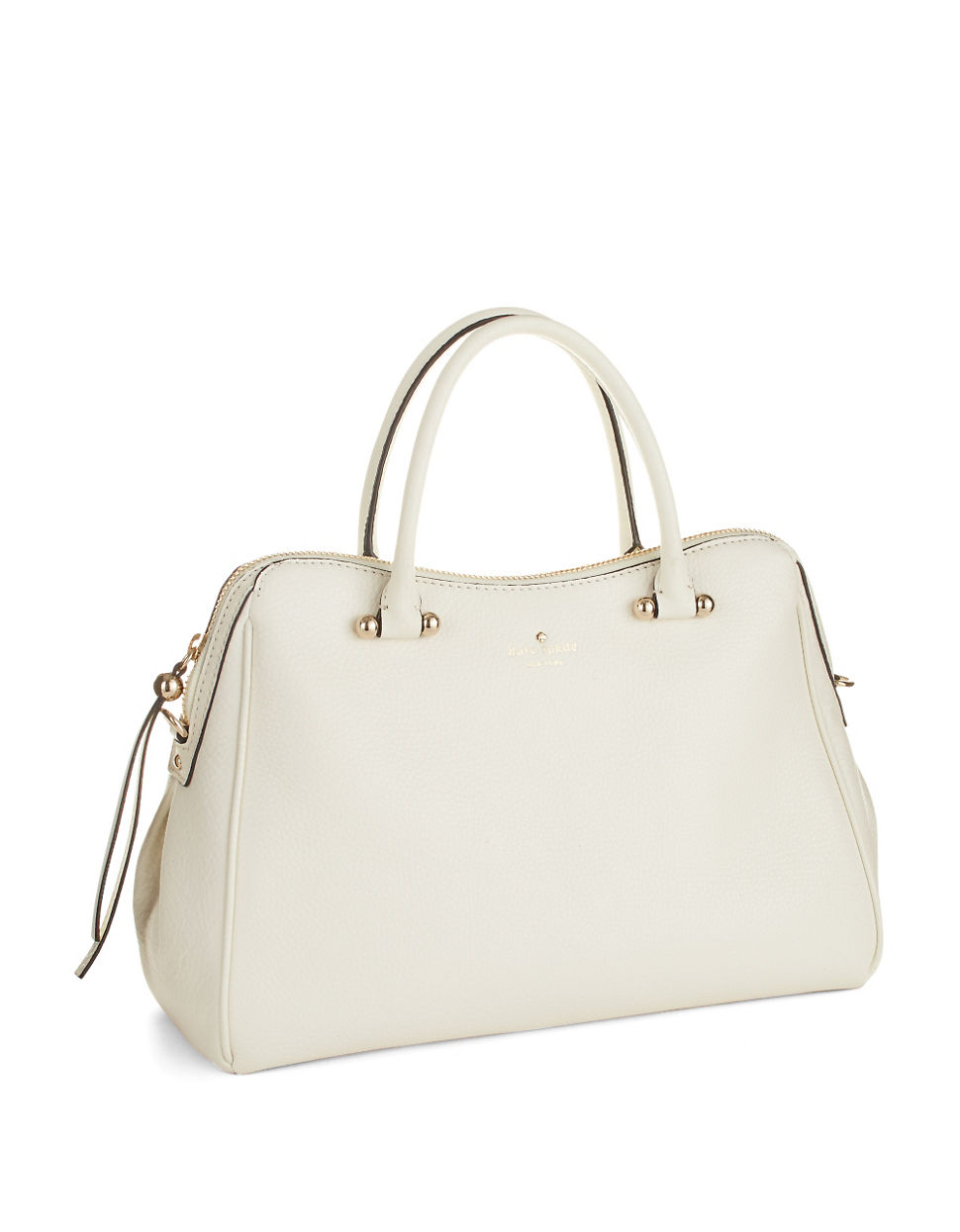 Kate Spade Charles Street Audrey Handbag in White (Cream) | Lyst