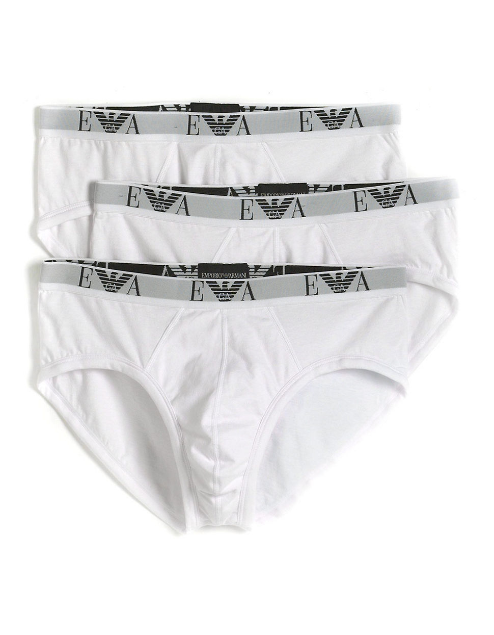 white armani underwear