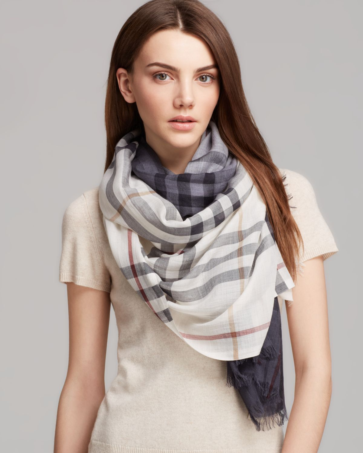 burberry style infinity scarf