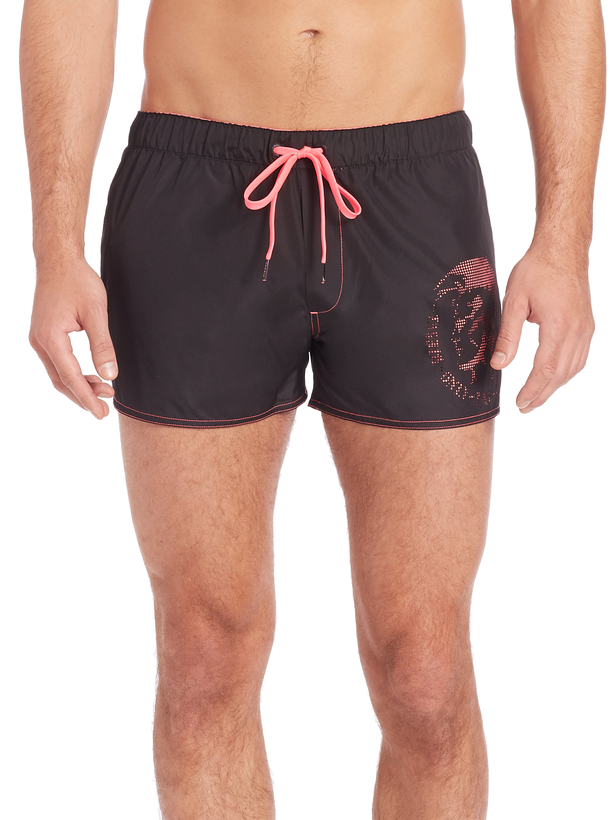 Lyst - Diesel Sandy Swim Shorts in Pink for Men