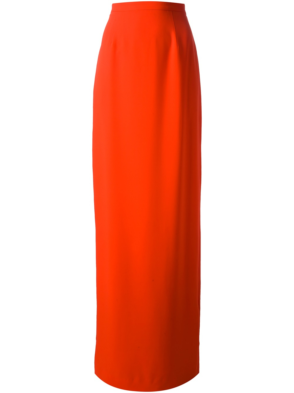 Lyst - Raoul Long Pencil Skirt in Red