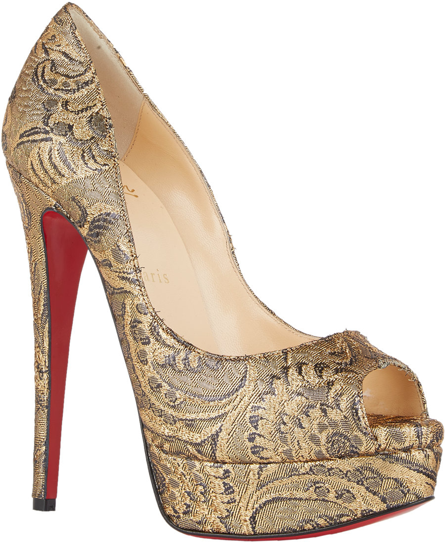 mens studded loafers - christian louboutin python peep-toe pumps Brown covered heels ... mens studded loafers - christian louboutin python peep-toe pumps Brown covered heels ...