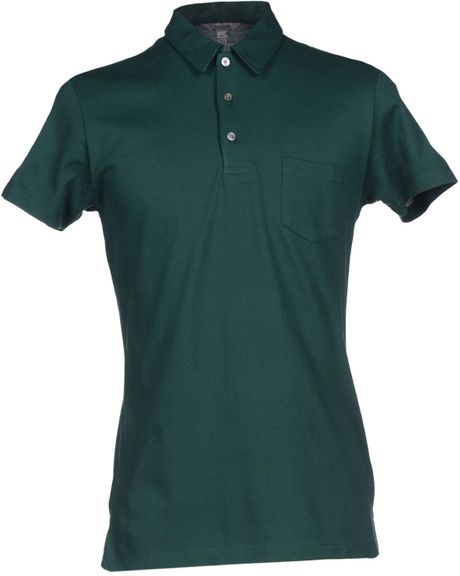 Hardy amies Polo Shirt in Green for Men (Emerald green)