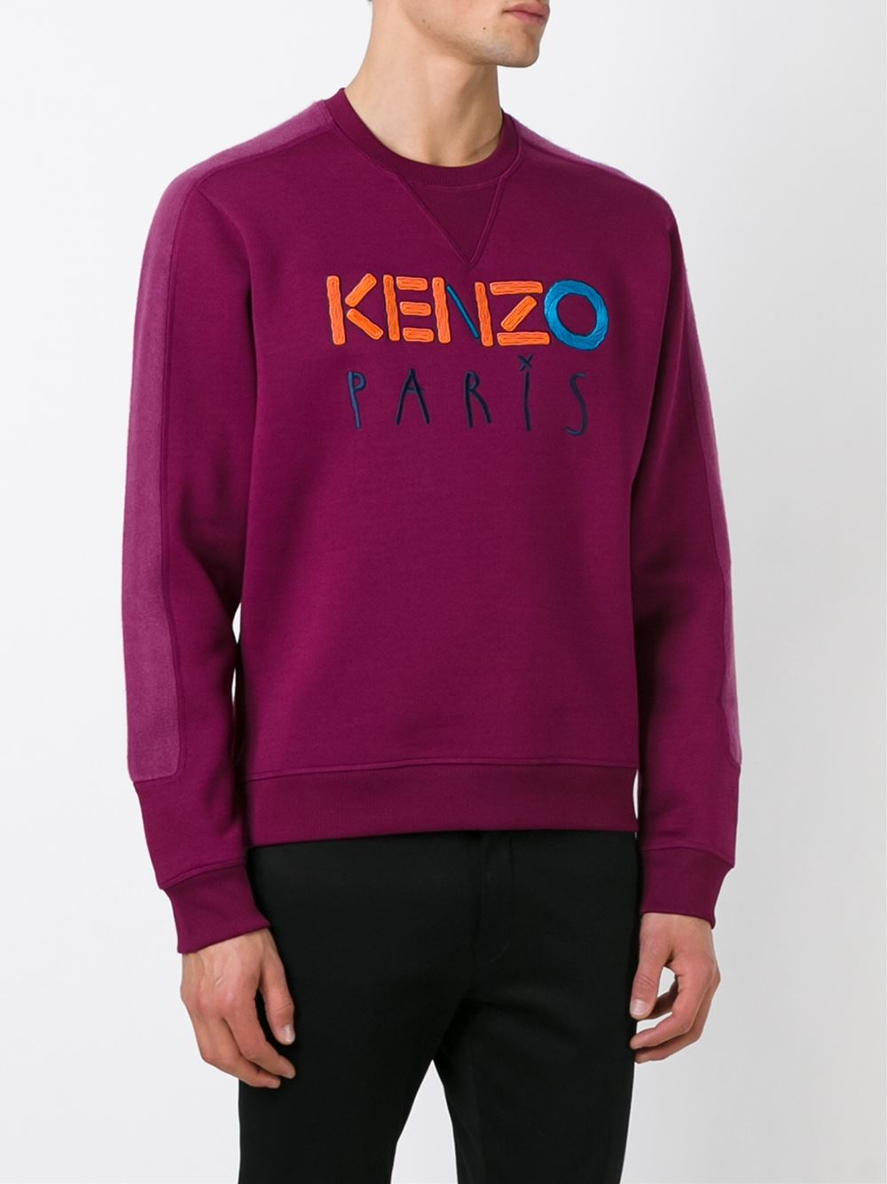  KENZO Paris  Sweatshirt in Pink Purple Pink for Men Lyst