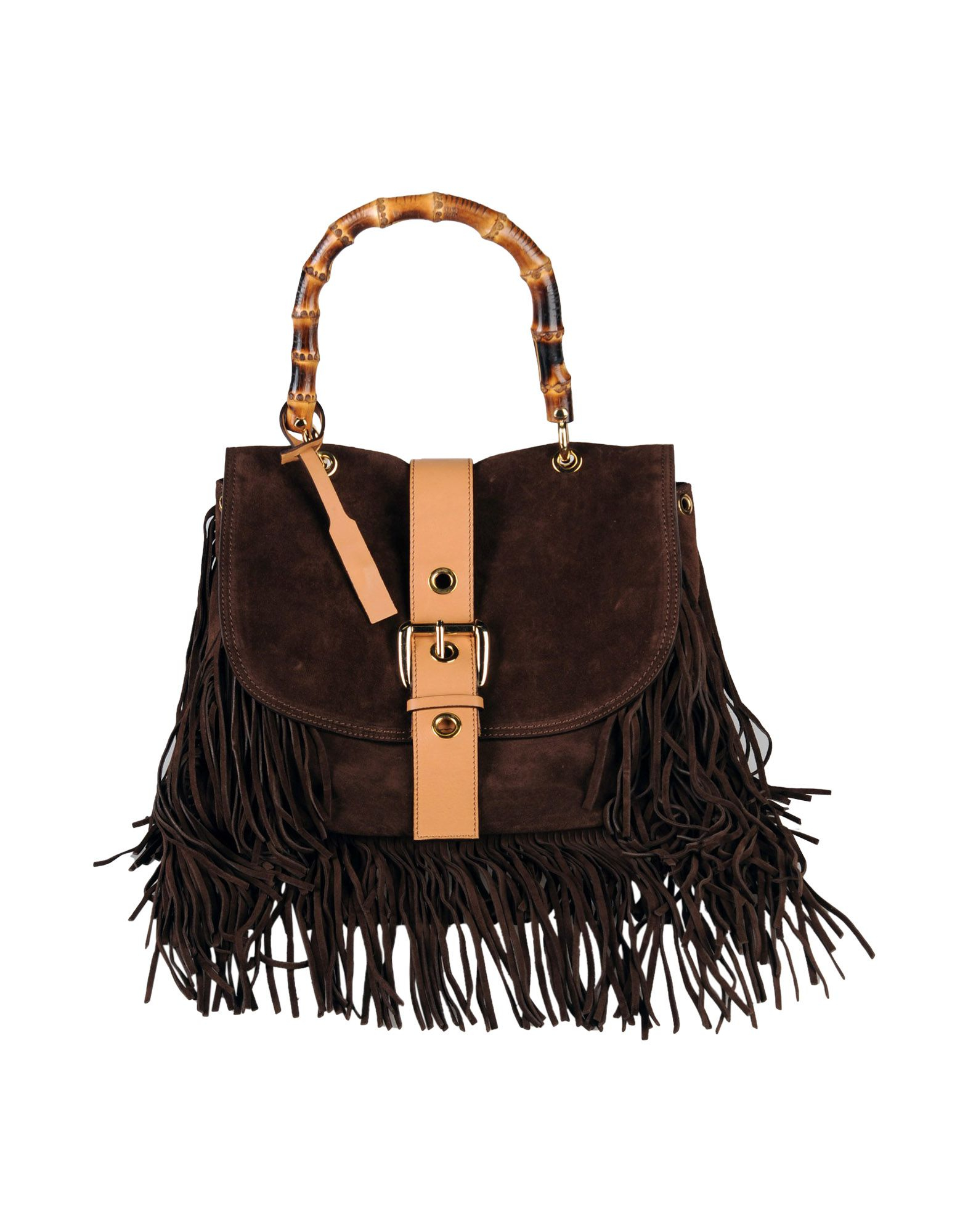 Ab asia bellucci Handbag in Brown (Cocoa) | Lyst