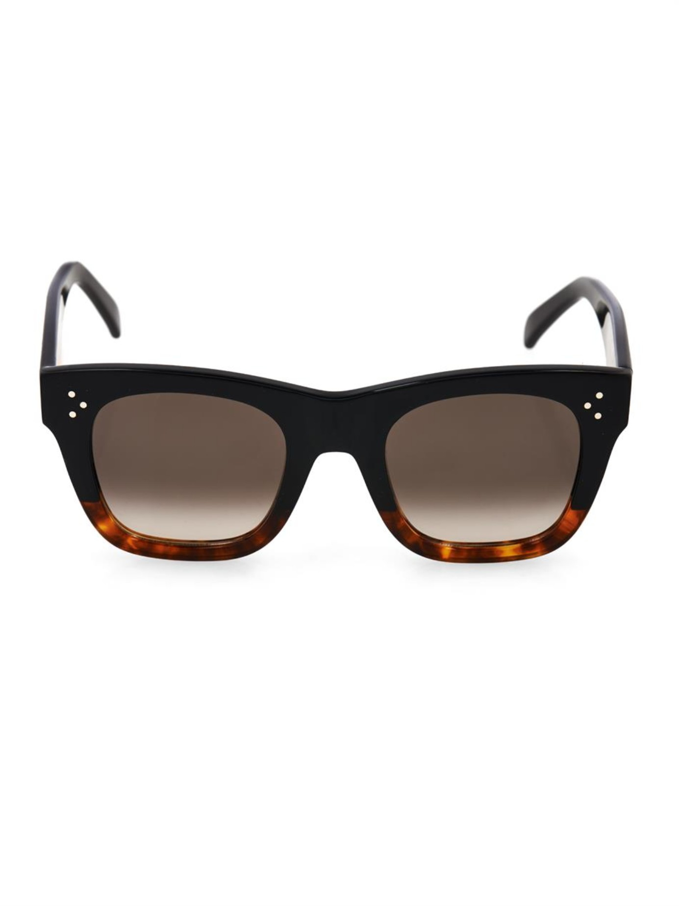 Céline Square-framed Acetate Sunglasses in Black | Lyst