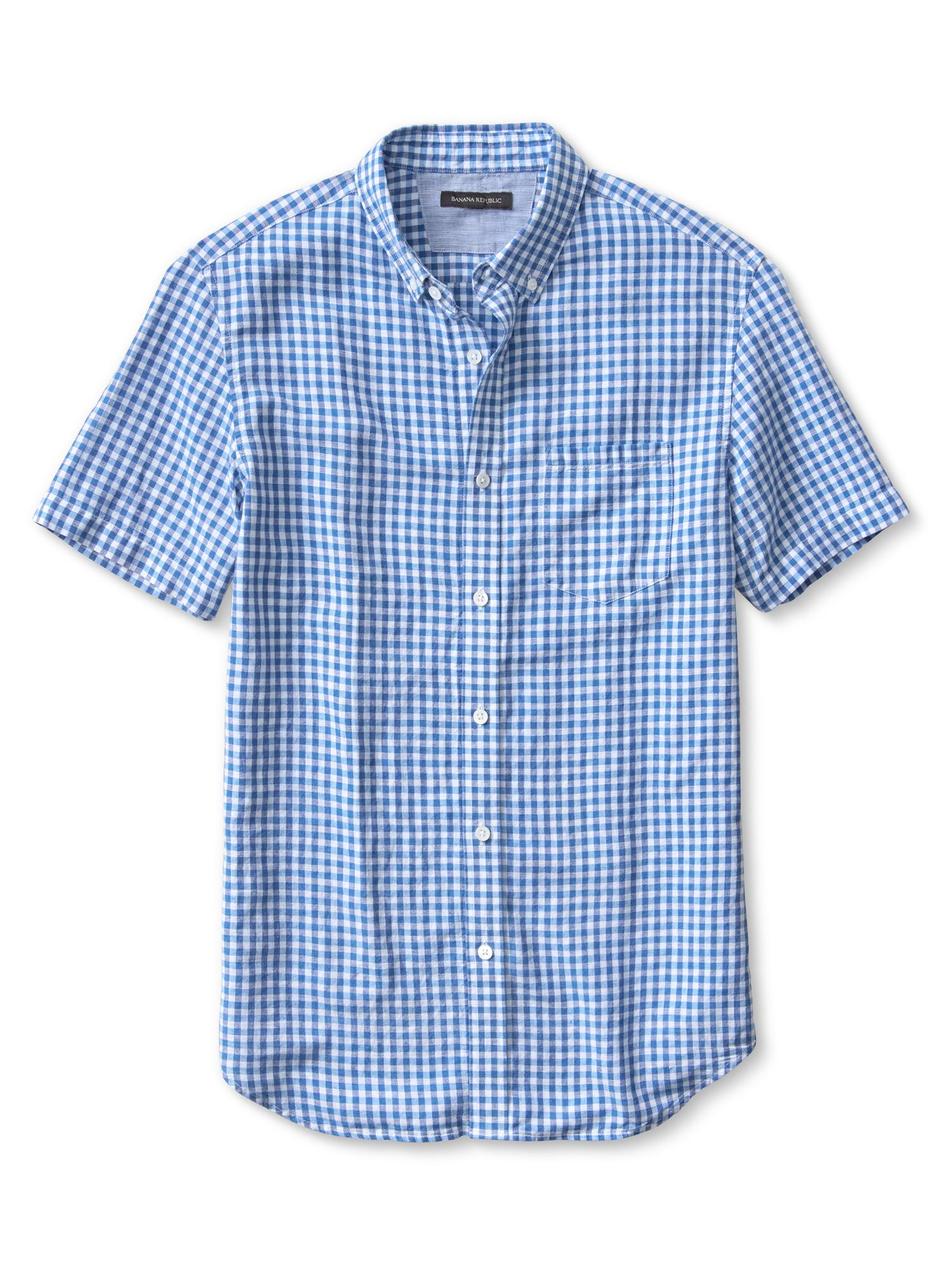 banana republic men's shirt fit guide