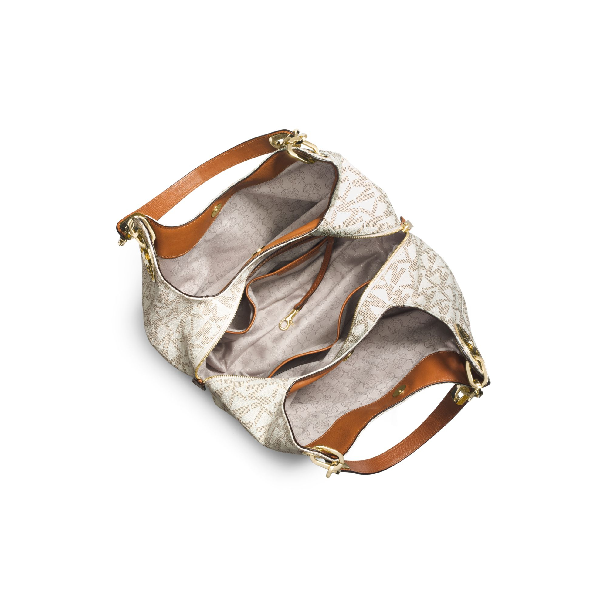 fulton large logo shoulder bag