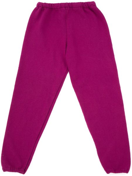 Free City Tru Sweatpants in Purple (MAGENTA) | Lyst