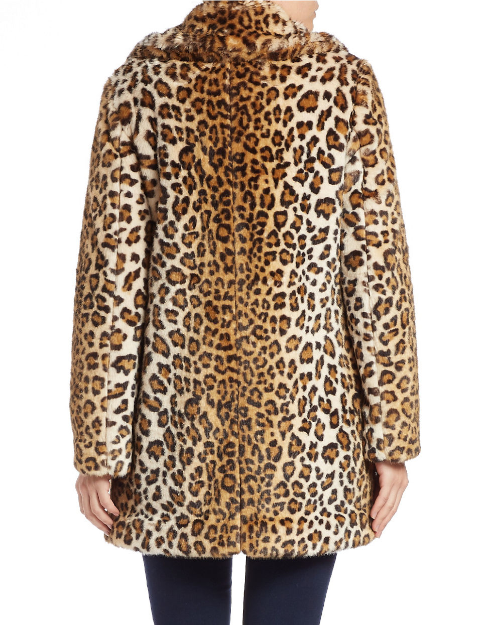 calvin klein leopard print jacket