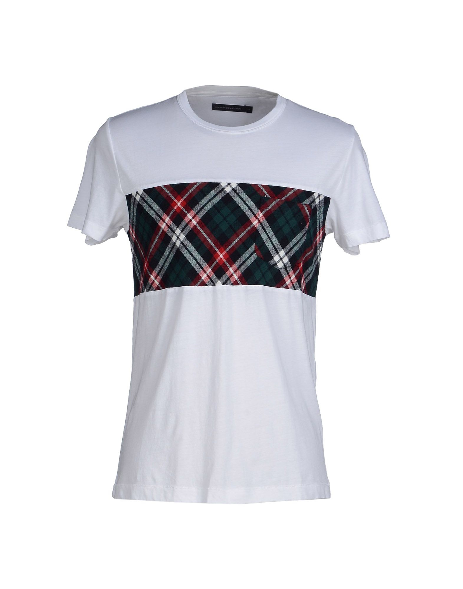 Lyst - French Connection T-shirt in White for Men