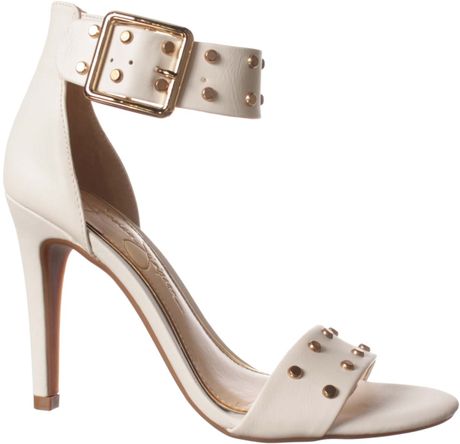 Jessica Simpson Elonna2 Ankle Strap Sandal in Beige (powder) | Lyst