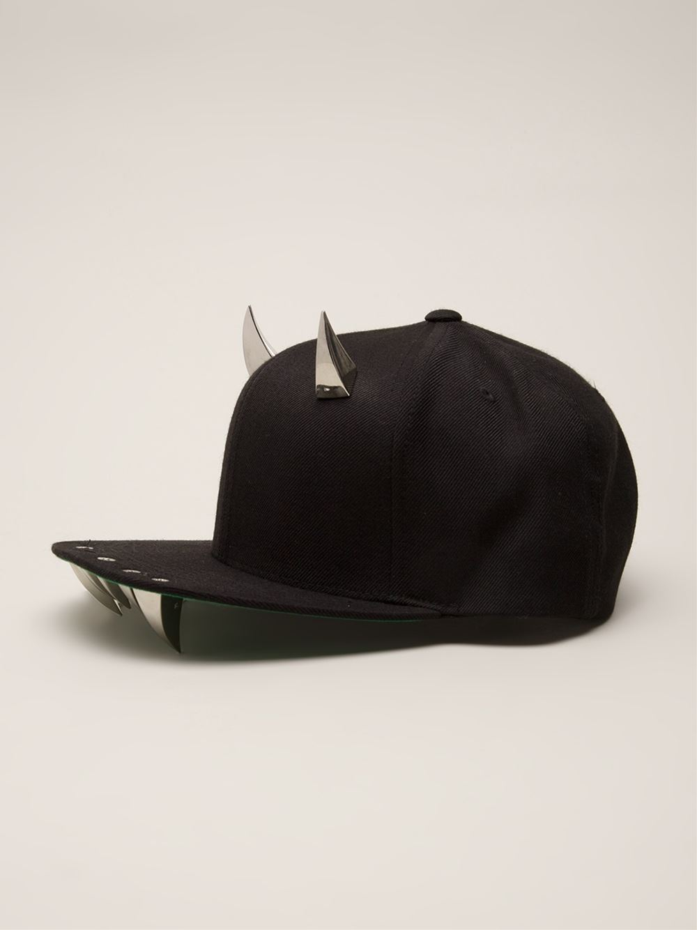 Lyst Adeen Horned Hat in Black for Men