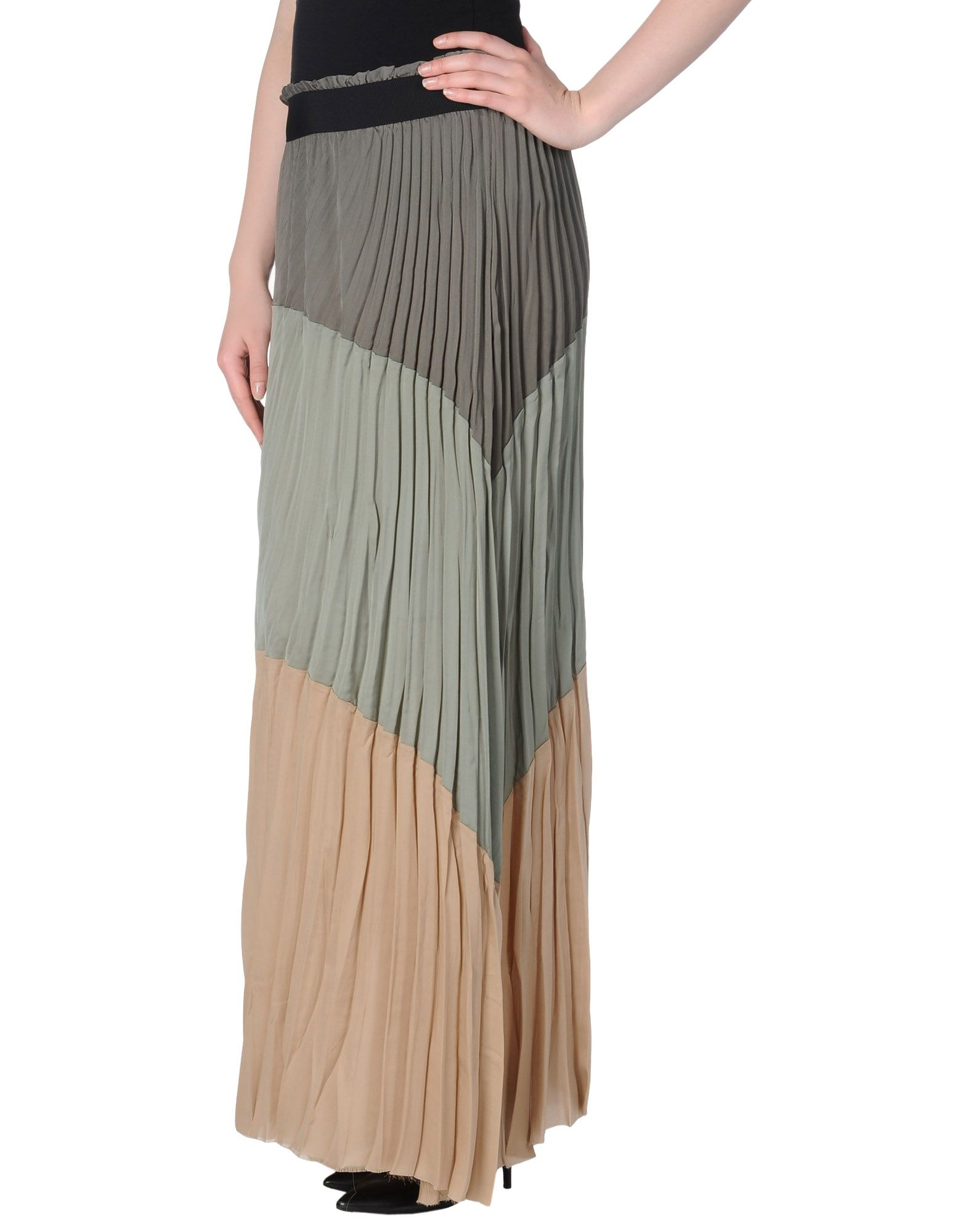 nude maxi skirt