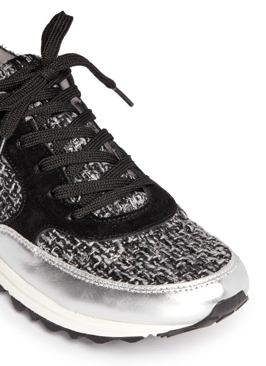 sam edelman textured leather sneakers