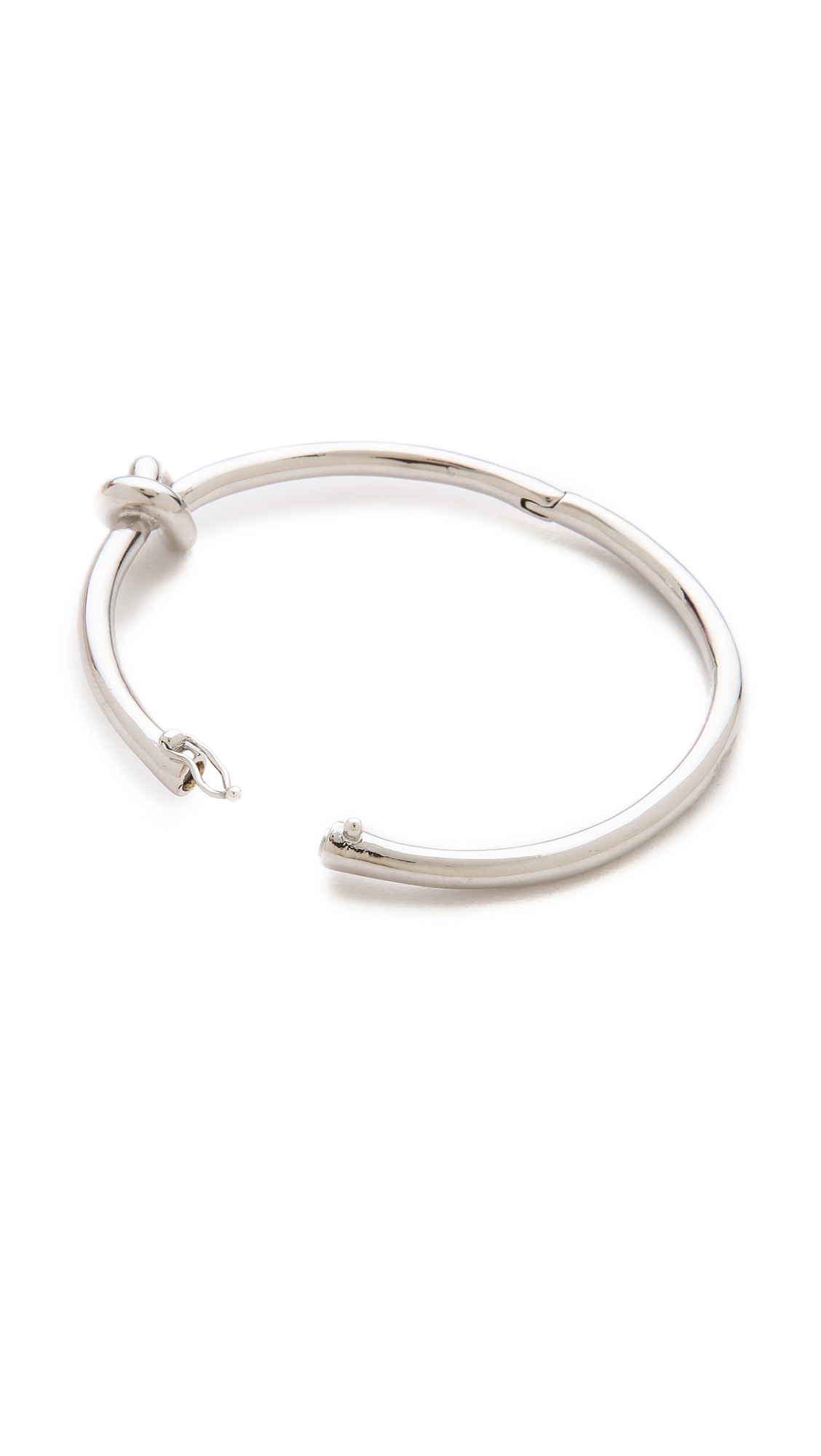 Lyst Kate Spade New York Sailor S Knot Bangle Bracelet In Metallic Gallery