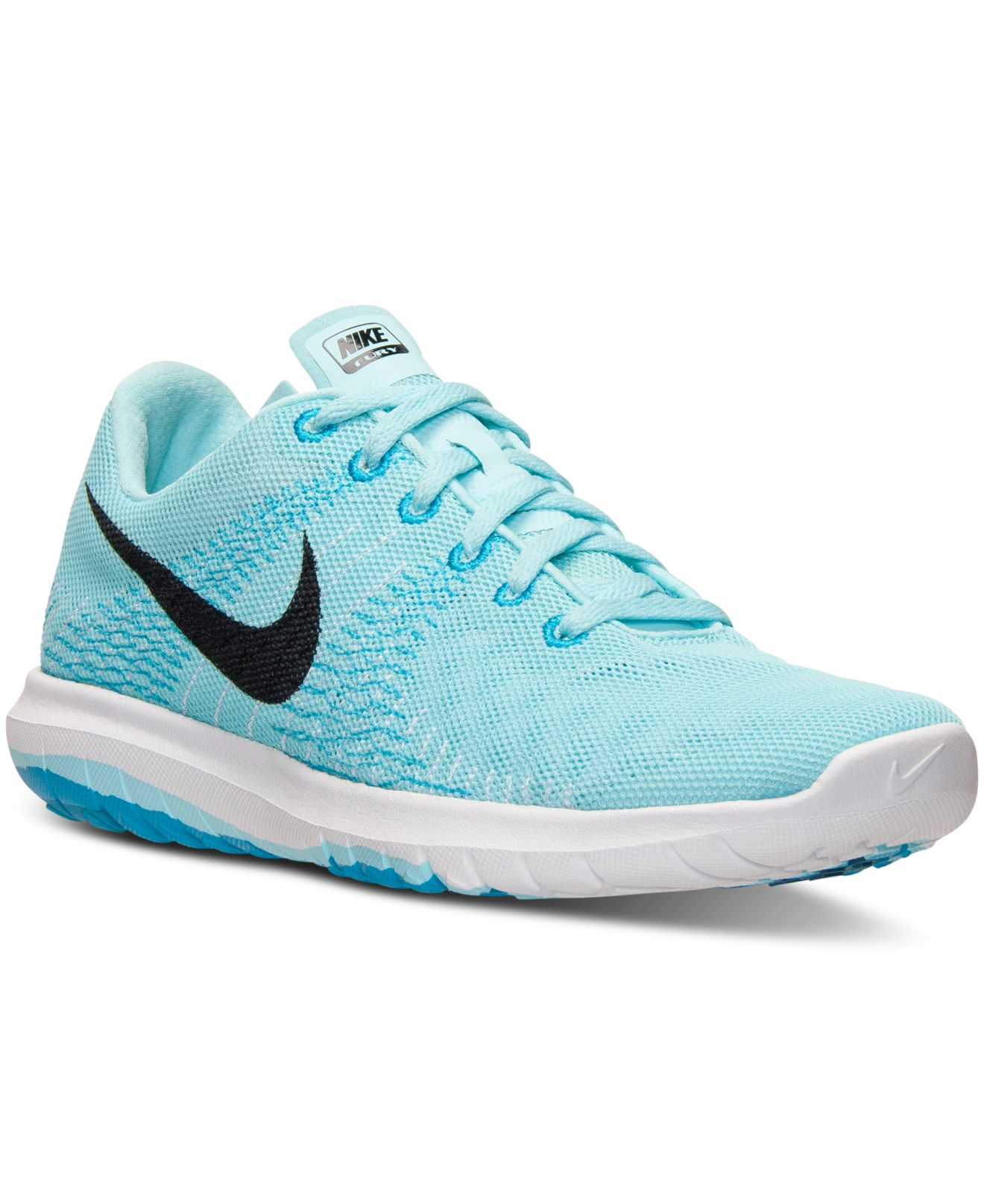 Lyst - Nike Women's Flex Fury Running Sneakers From Finish Line in Blue