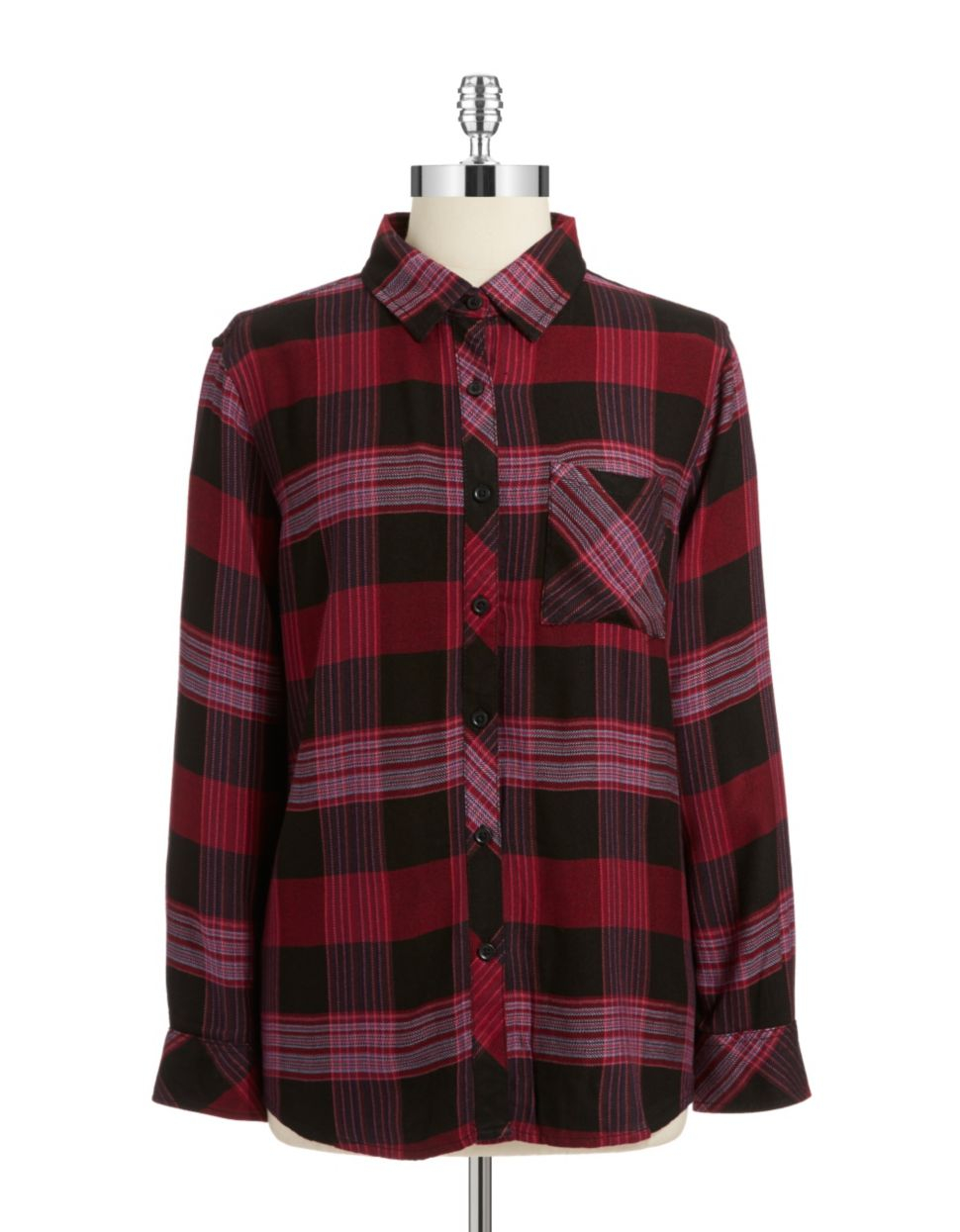 Beach Lunch Lounge | Red Plaid Button-down Top | Lyst