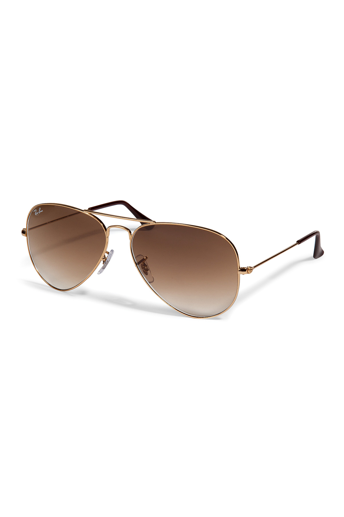 Ray Ban Metal Aviator Gradient Sunglasses Multicolor In Metallic For Men Lyst