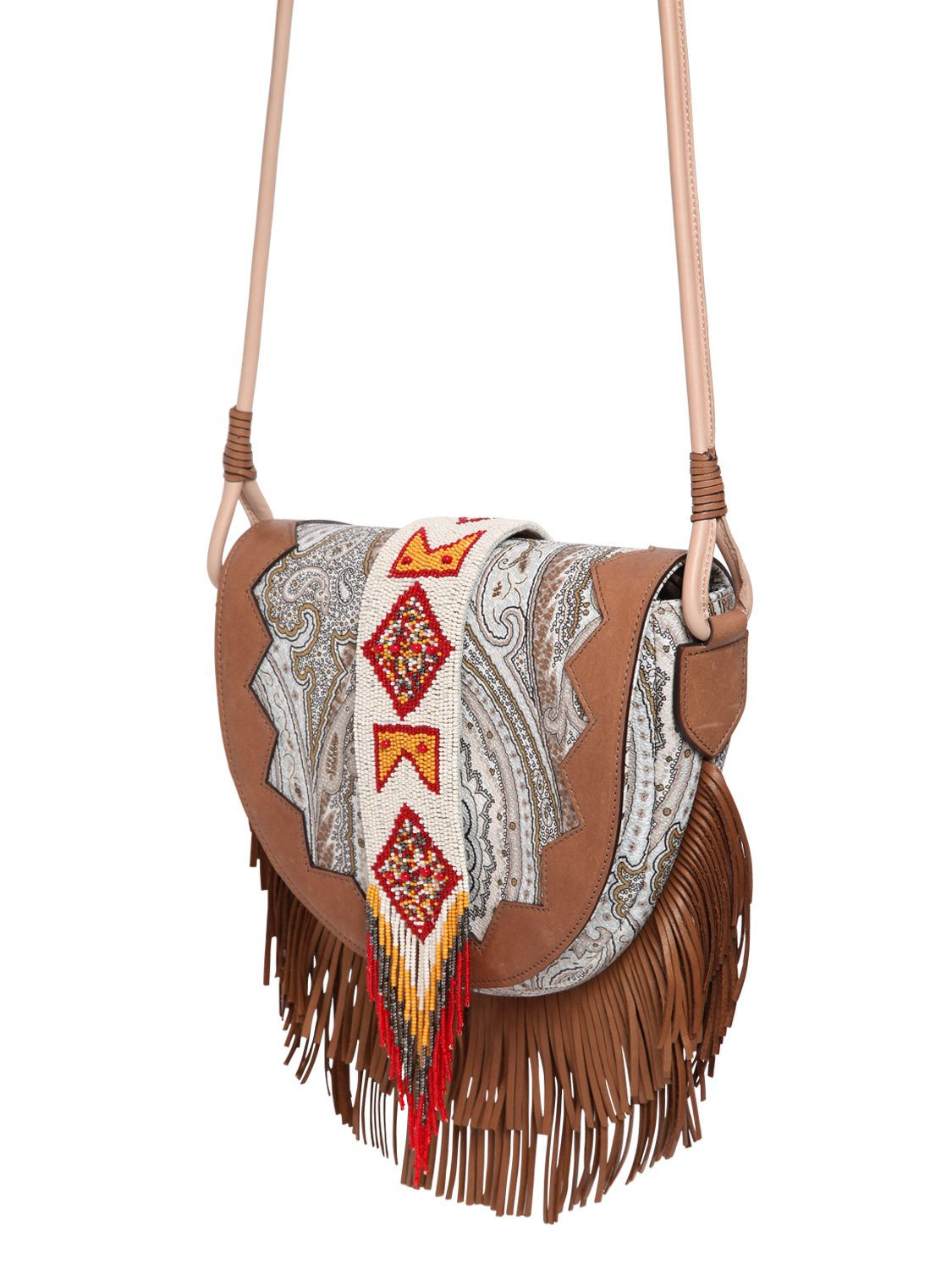 paisley shoulder bag