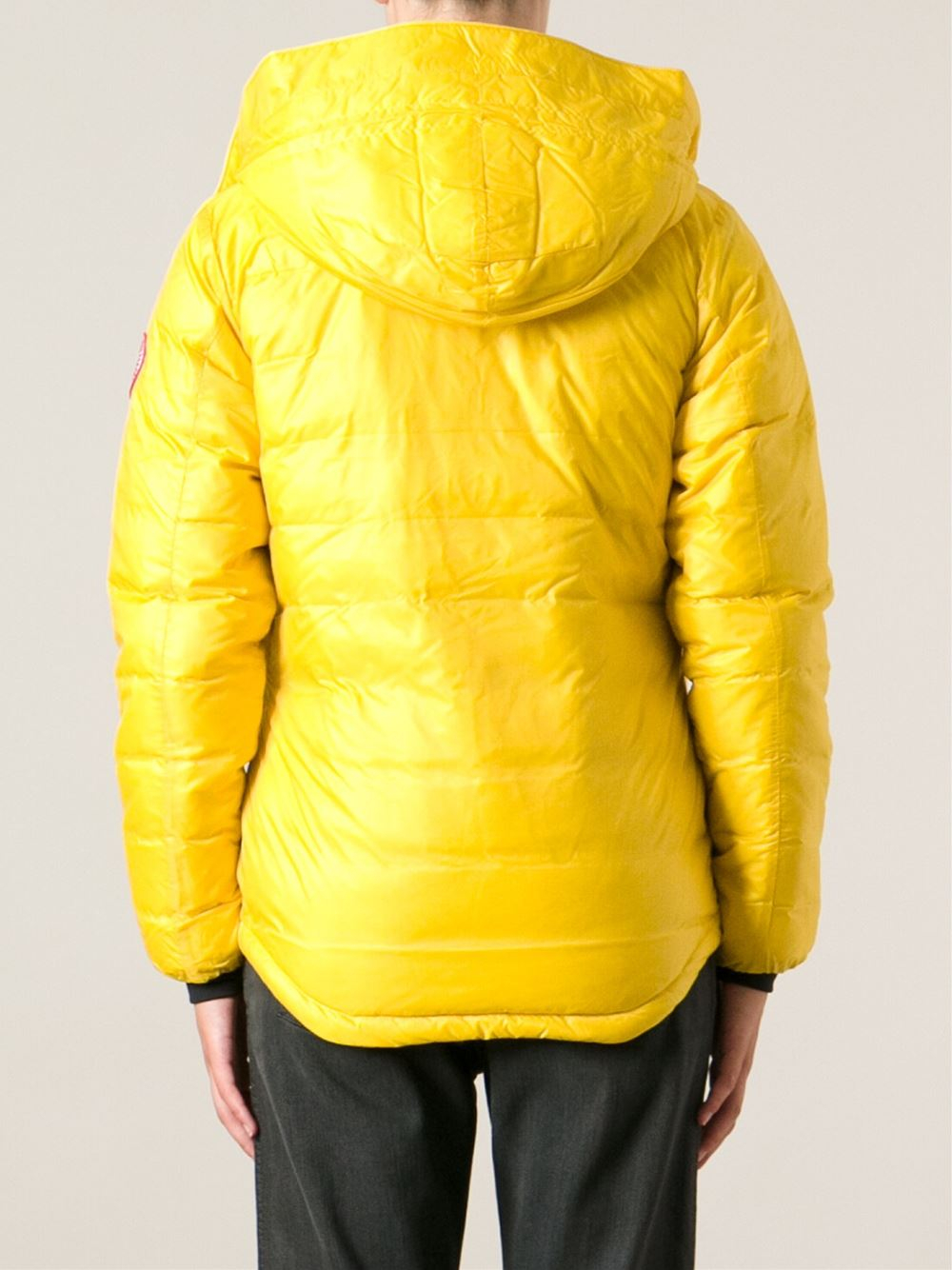 Canada Goose victoria parka outlet fake - Canada goose 'camp Hoody' Padded Coat in Yellow (yellow & orange ...