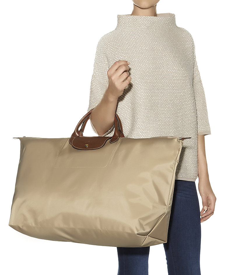 Longchamp Le Pliage Extra Large Travel Bag In Natural Lyst Gallery