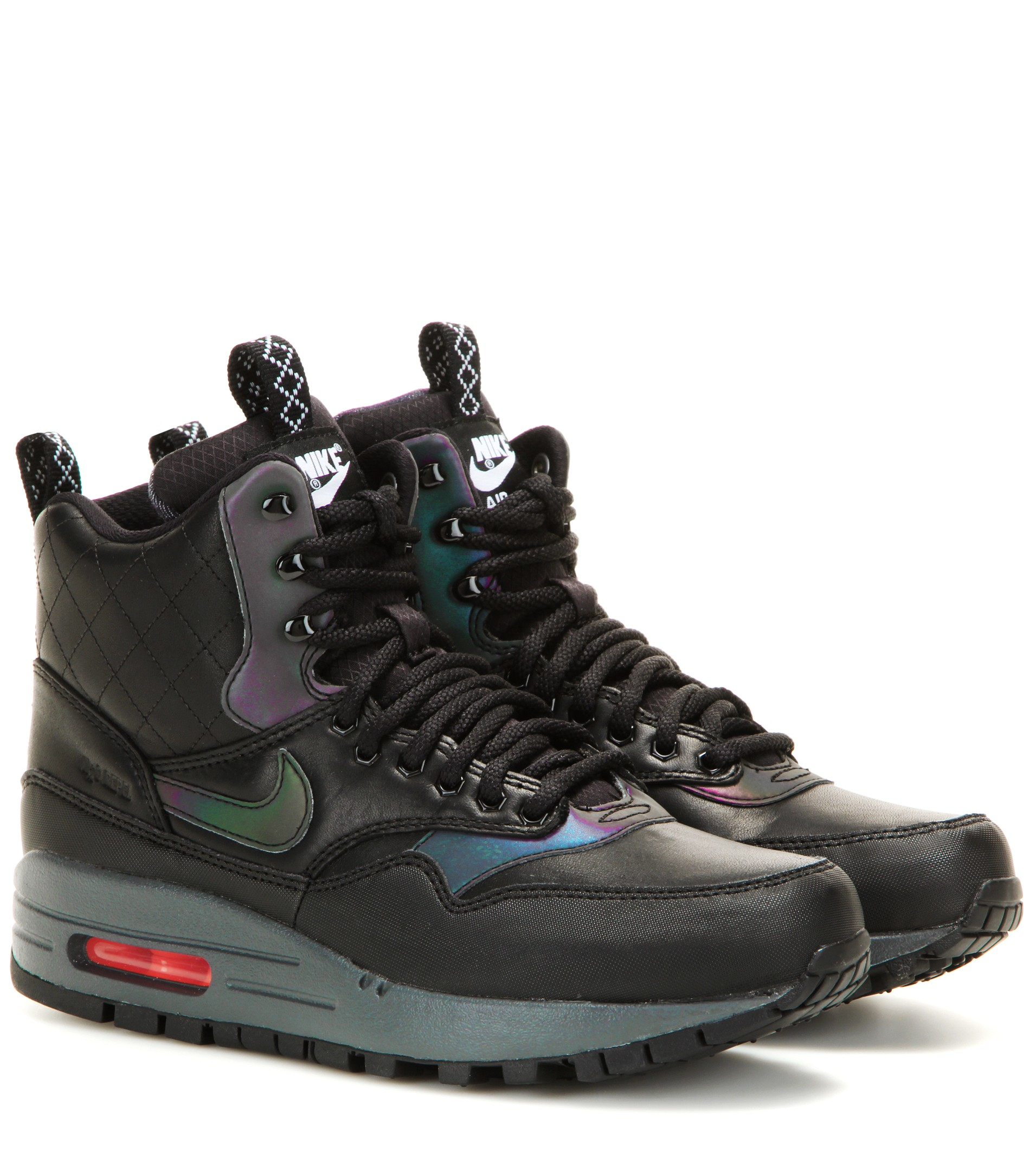 air max sneakerboot black