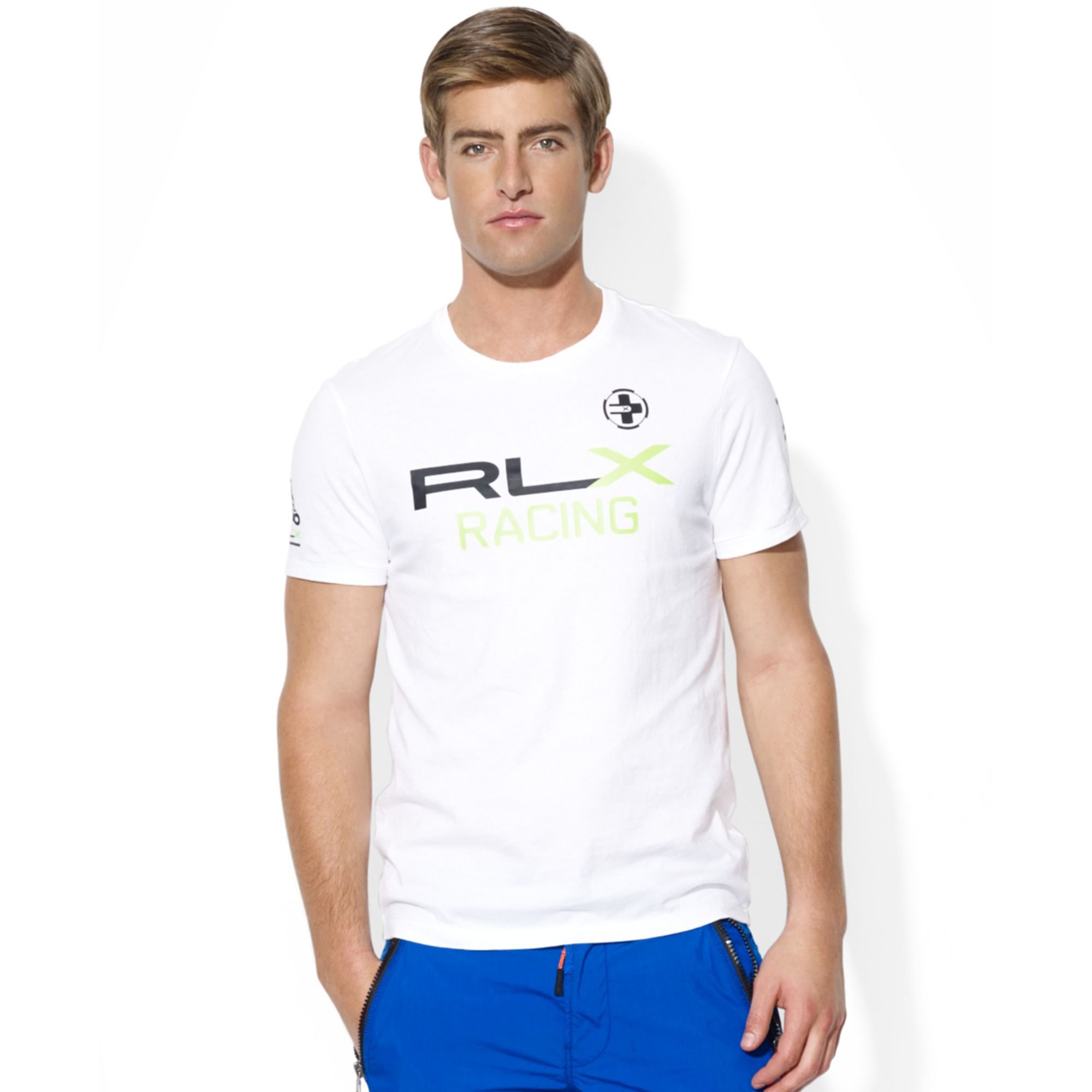 Lyst - Ralph Lauren Polo Rlx Racing Tshirt in White for Men