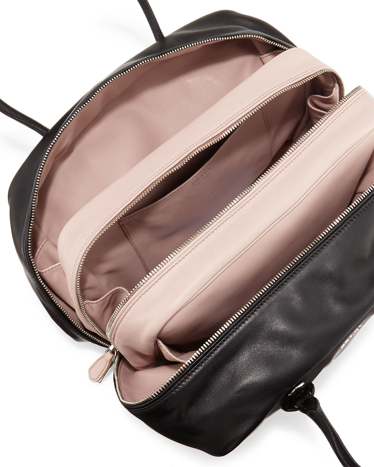 how much does a prada purse cost - Prada Large Soft Calf Inside Bag in Black | Lyst