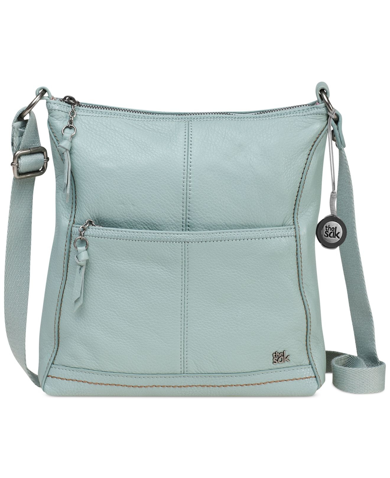 Lyst The Sak Iris Leather Crossbody Bag In Green Gallery