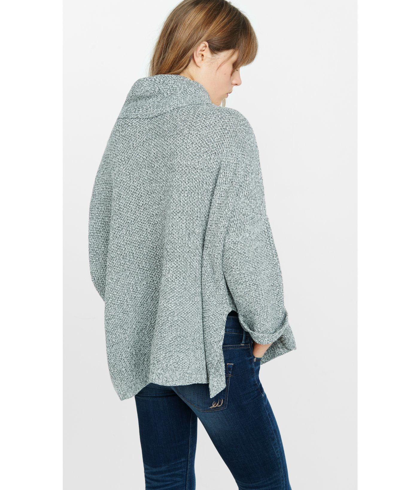 garnet hill sweater coat size