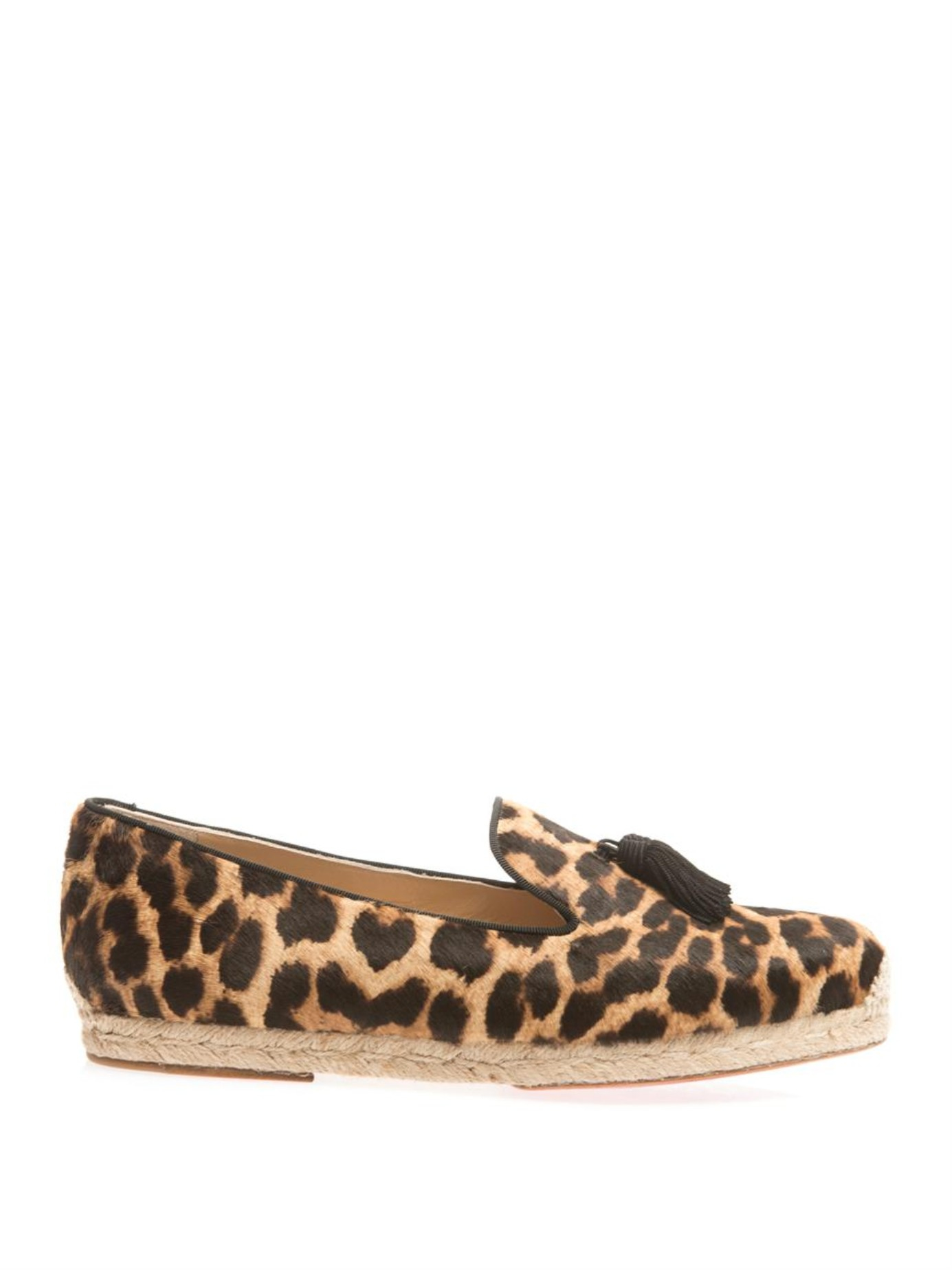 Christian louboutin Spanish Cheetah Calf-Hair Espadrilles 