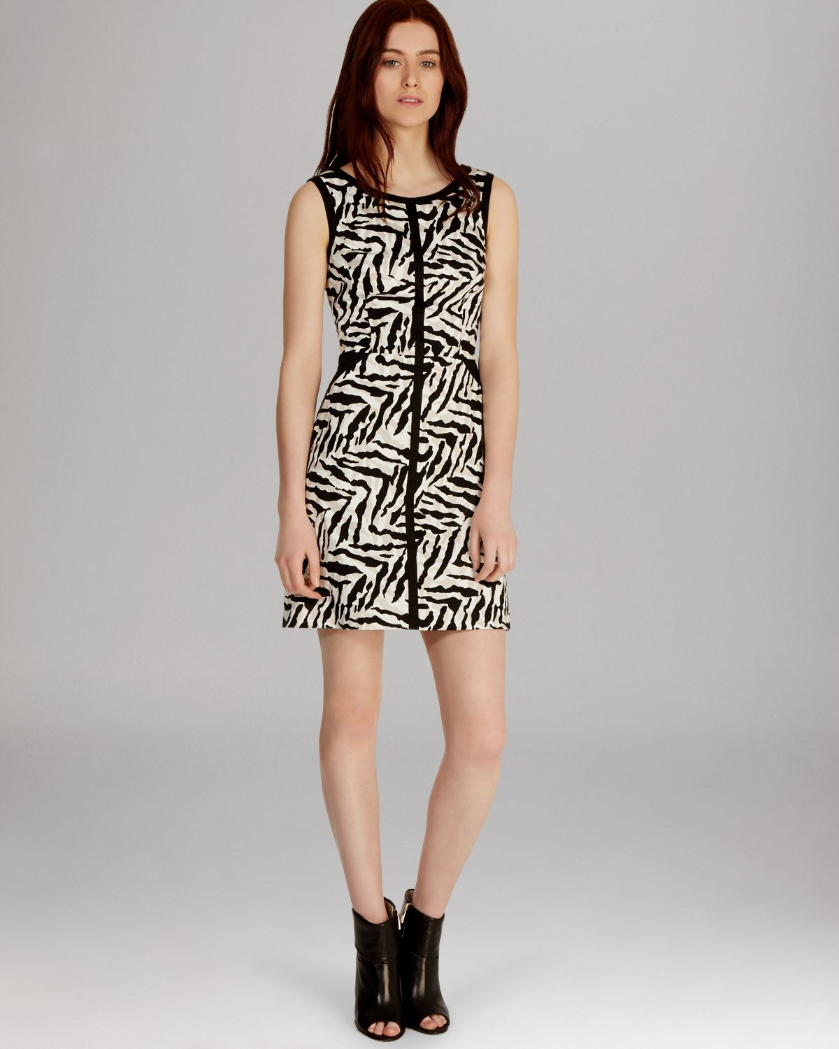 karen millen zebra print top