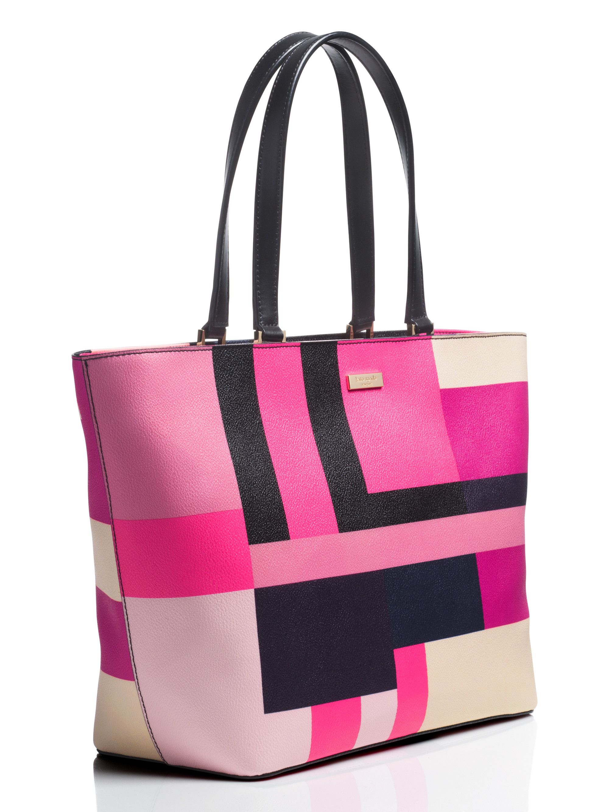 kate spade new york grant grainy vinyl jules in pink lyst kate spade new york grant grainy vinyl jules in pink lyst