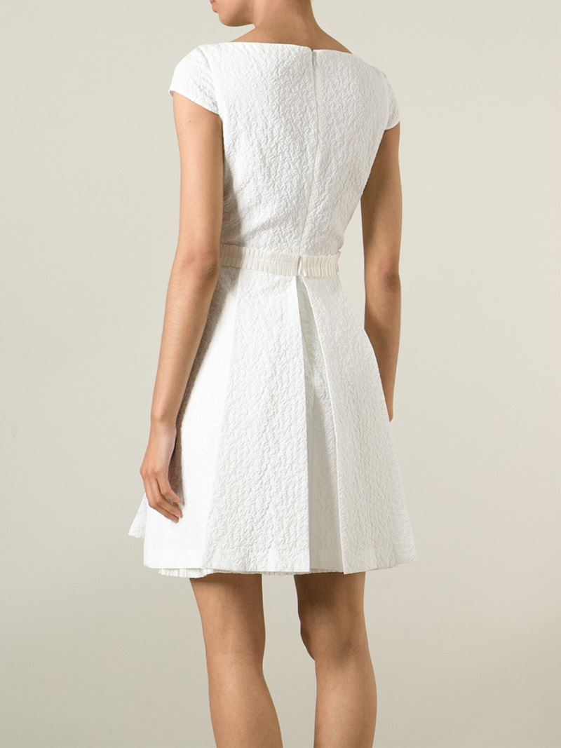 Pin by Lucky Charm on Fashion | Jacquard dress, Fashion, White dress