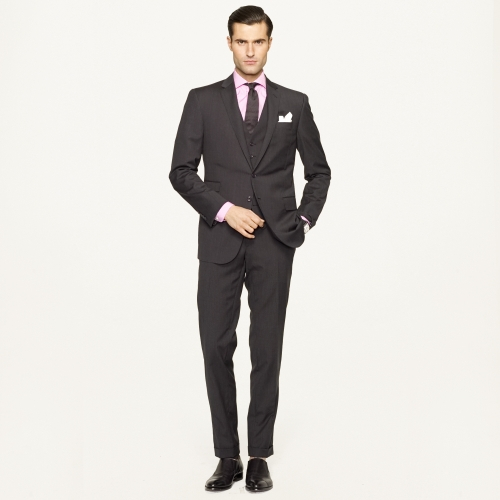 Ralph lauren black label Austin Three Piece Suit in Gray for Men | Lyst