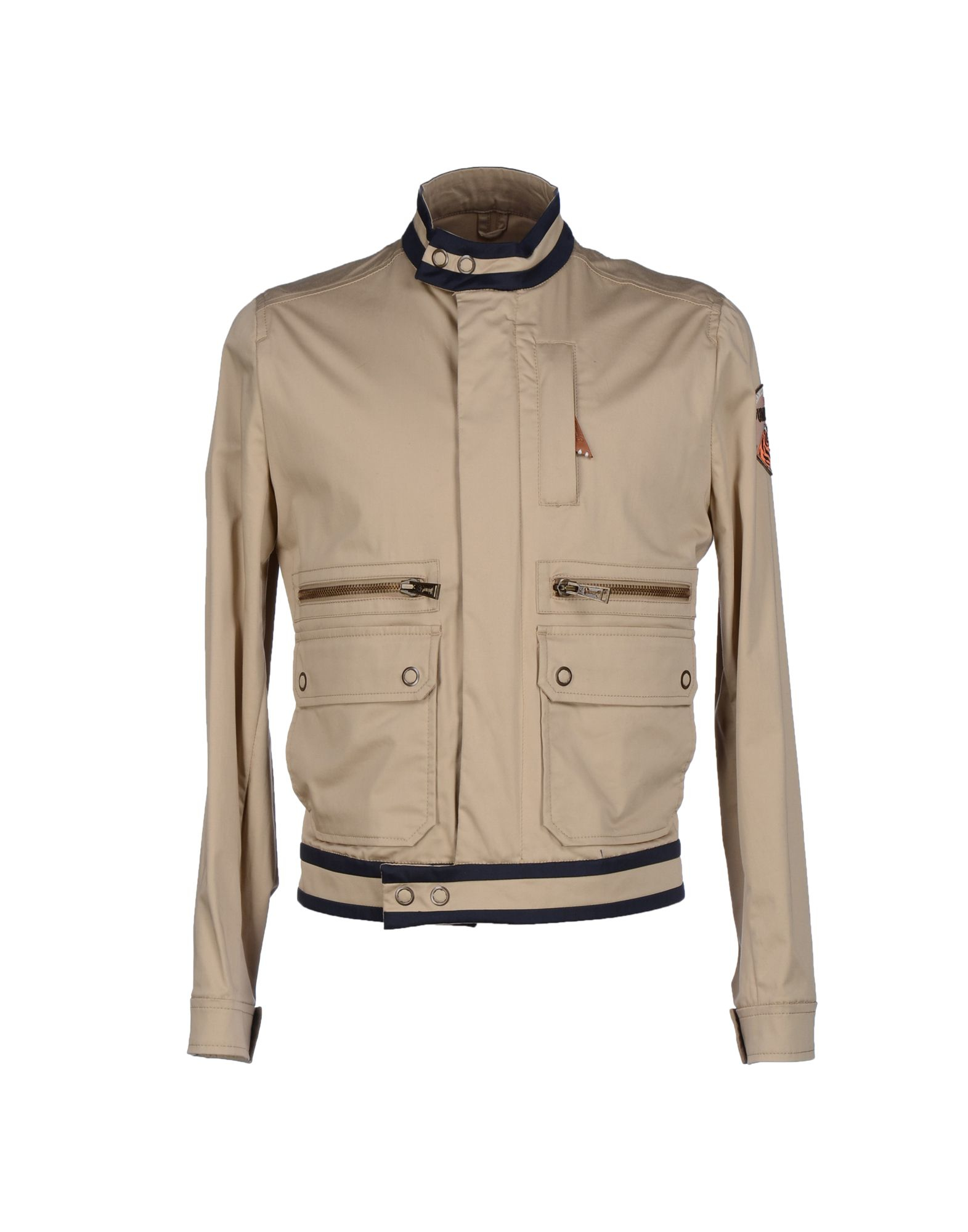 Frankie morello Jacket in Natural for Men | Lyst