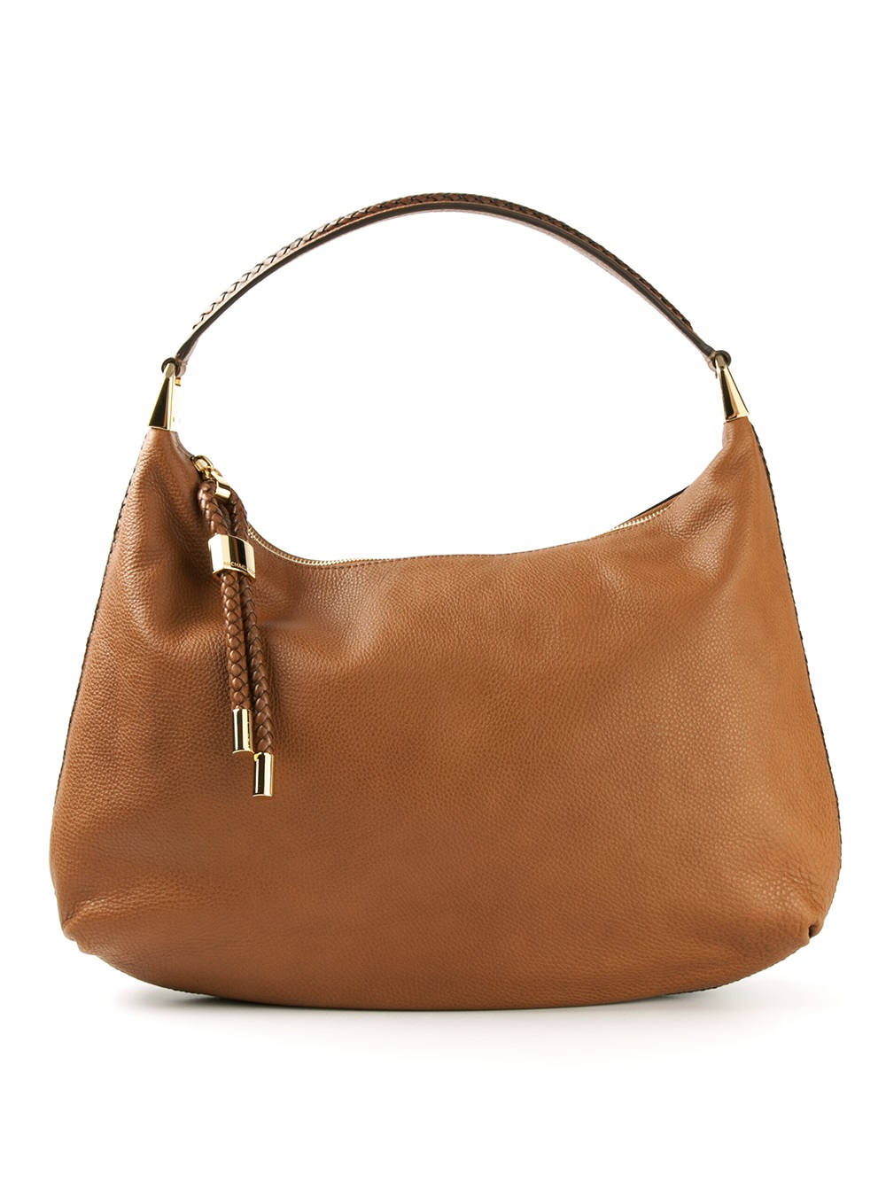 Michael Kors Skorpios Hobo Shoulder Bag in Brown Lyst