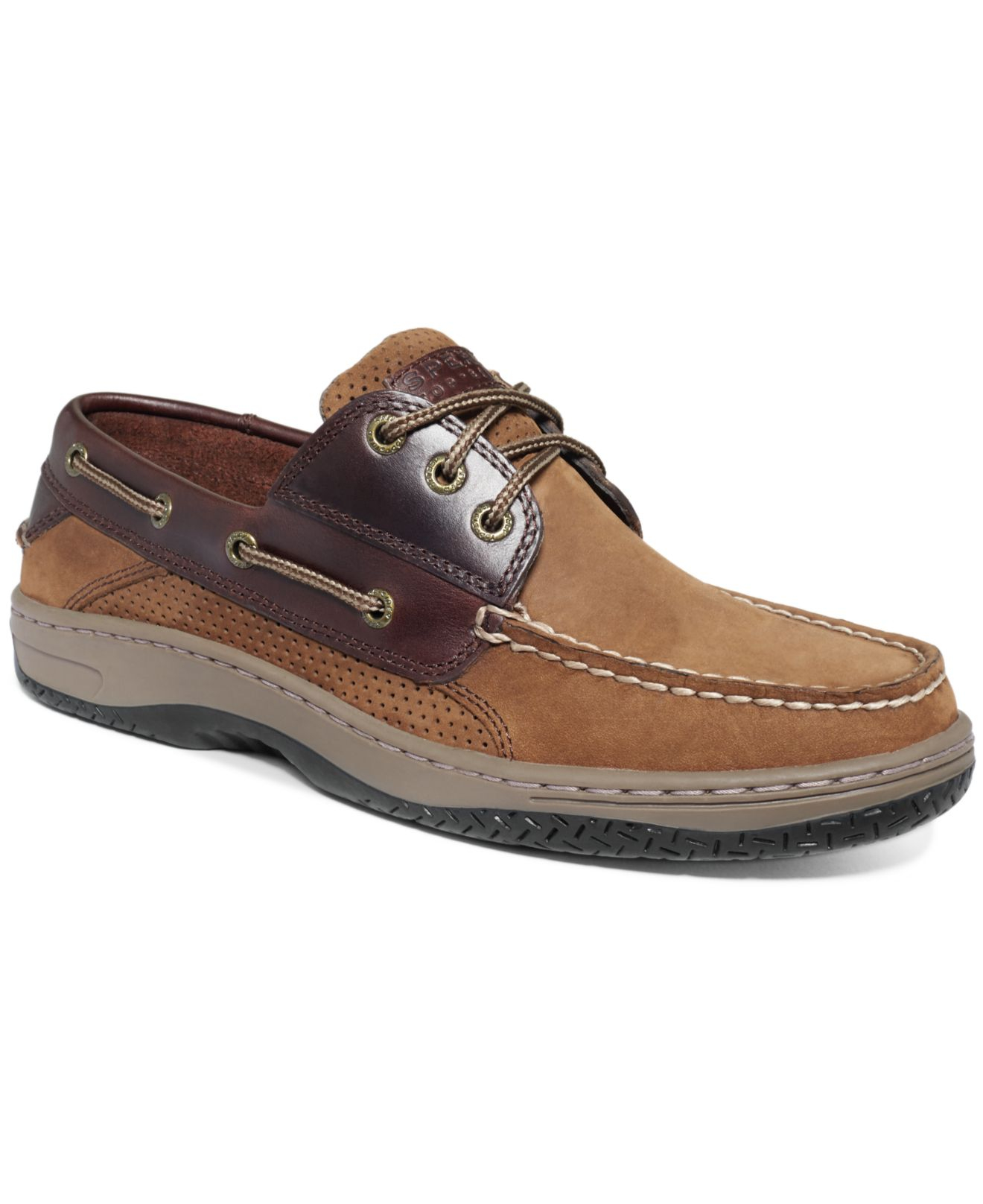 Sperry TopSider  Brown Men39;s Billfish 3eye Boat Shoes Extended 