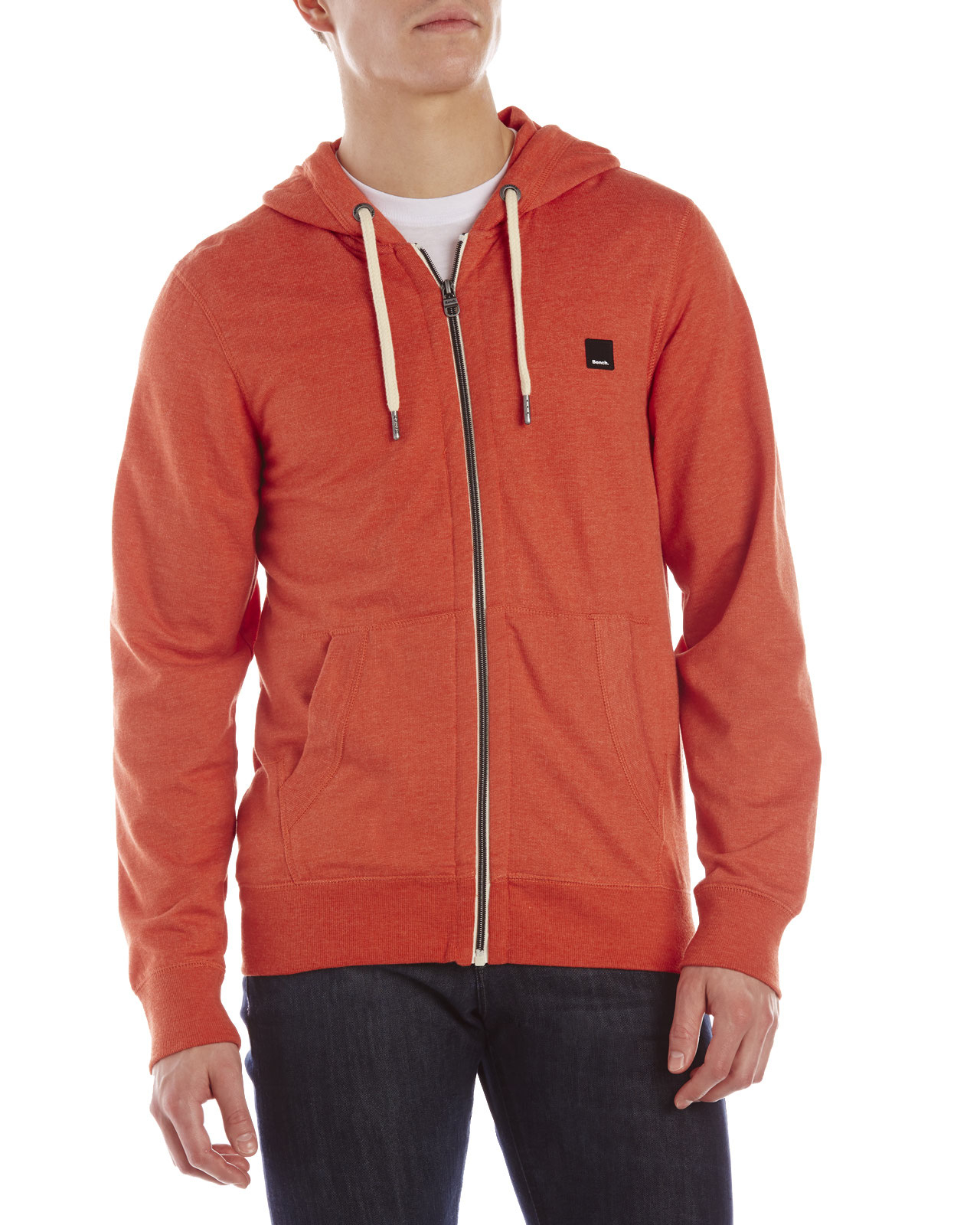 Lyst - Bench Orange Goodge Zip-Up Hoodie in Orange for Men