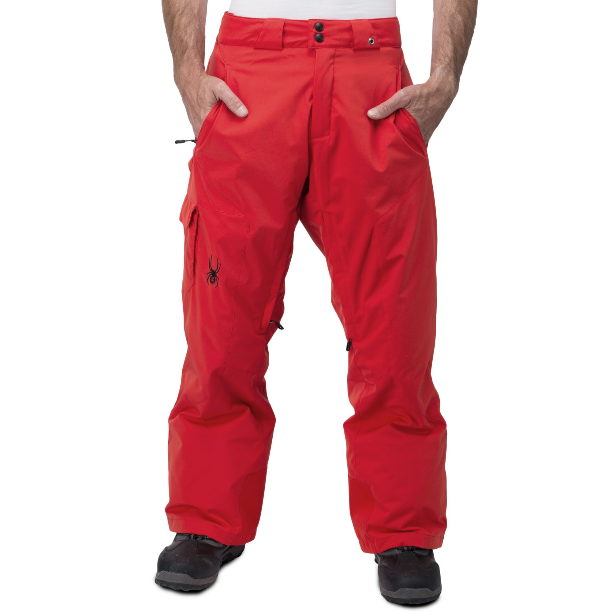 Spyder Trouble Maker Ski Pants in Red for Men | Lyst