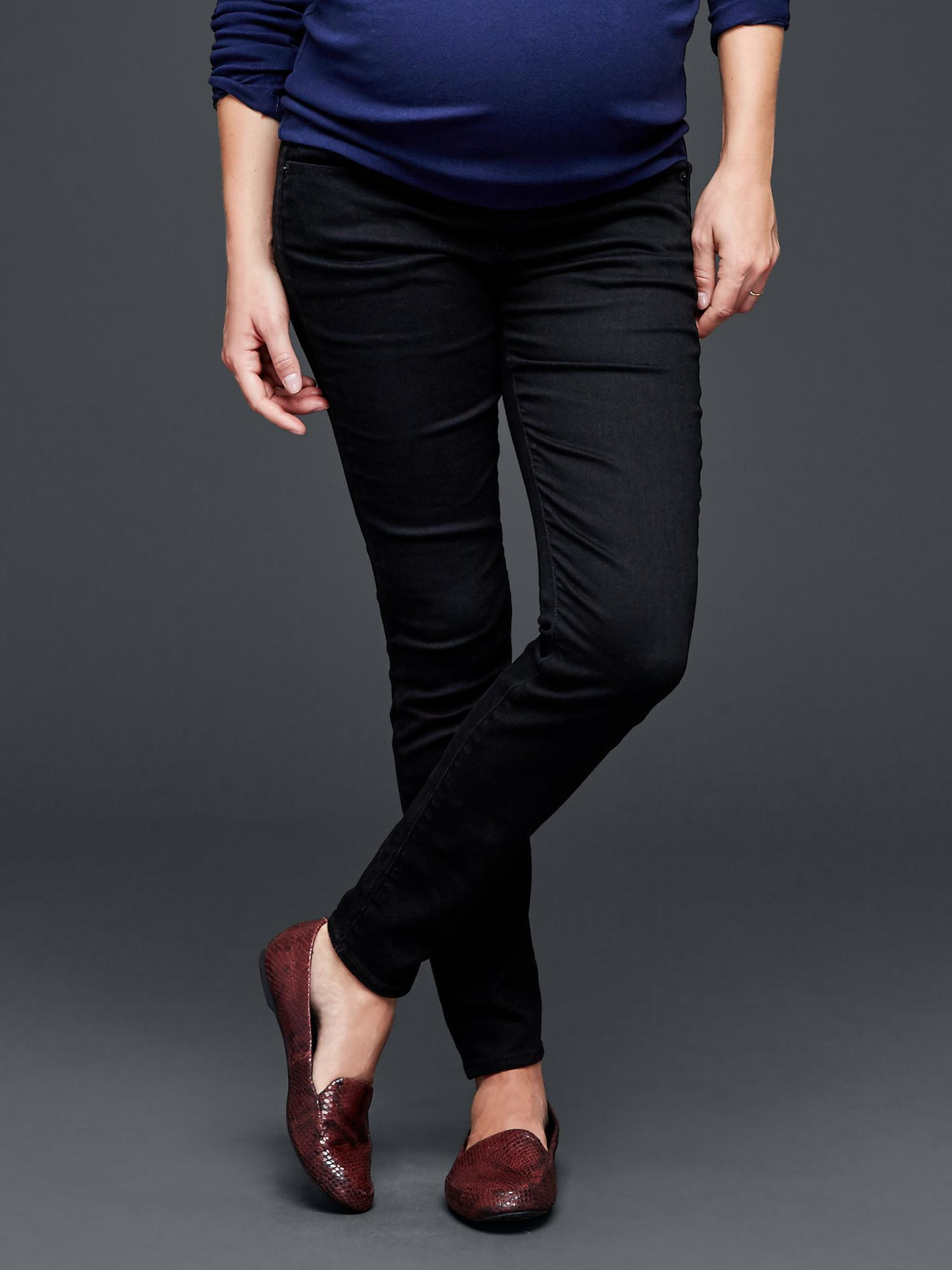 gap high waisted black jeans