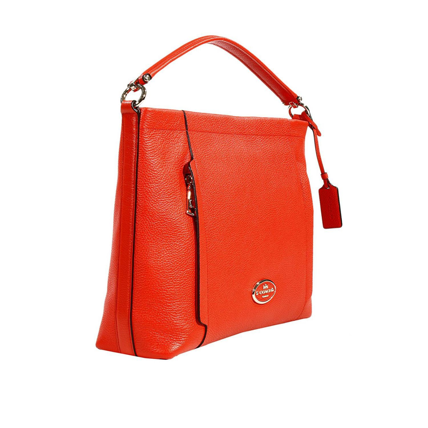 coach hobo orange