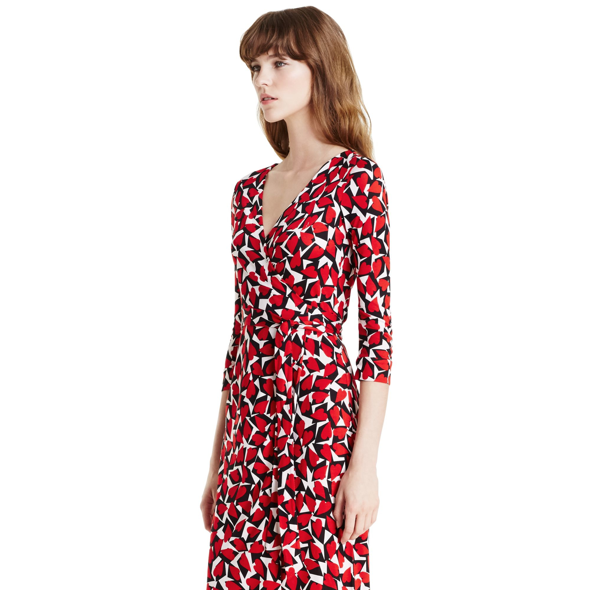 Lyst Diane Von Furstenberg New Julian Two Silk Jersey Wrap Dress Gallery Women S Diane Von Furstenberg Julian