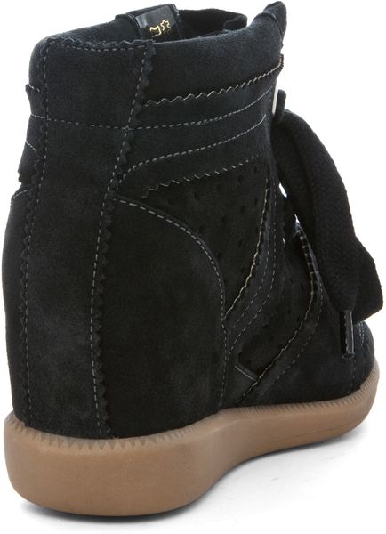 Isabel Marant Bobby Sneaker in Anthracite in Black (anthracite) | Lyst