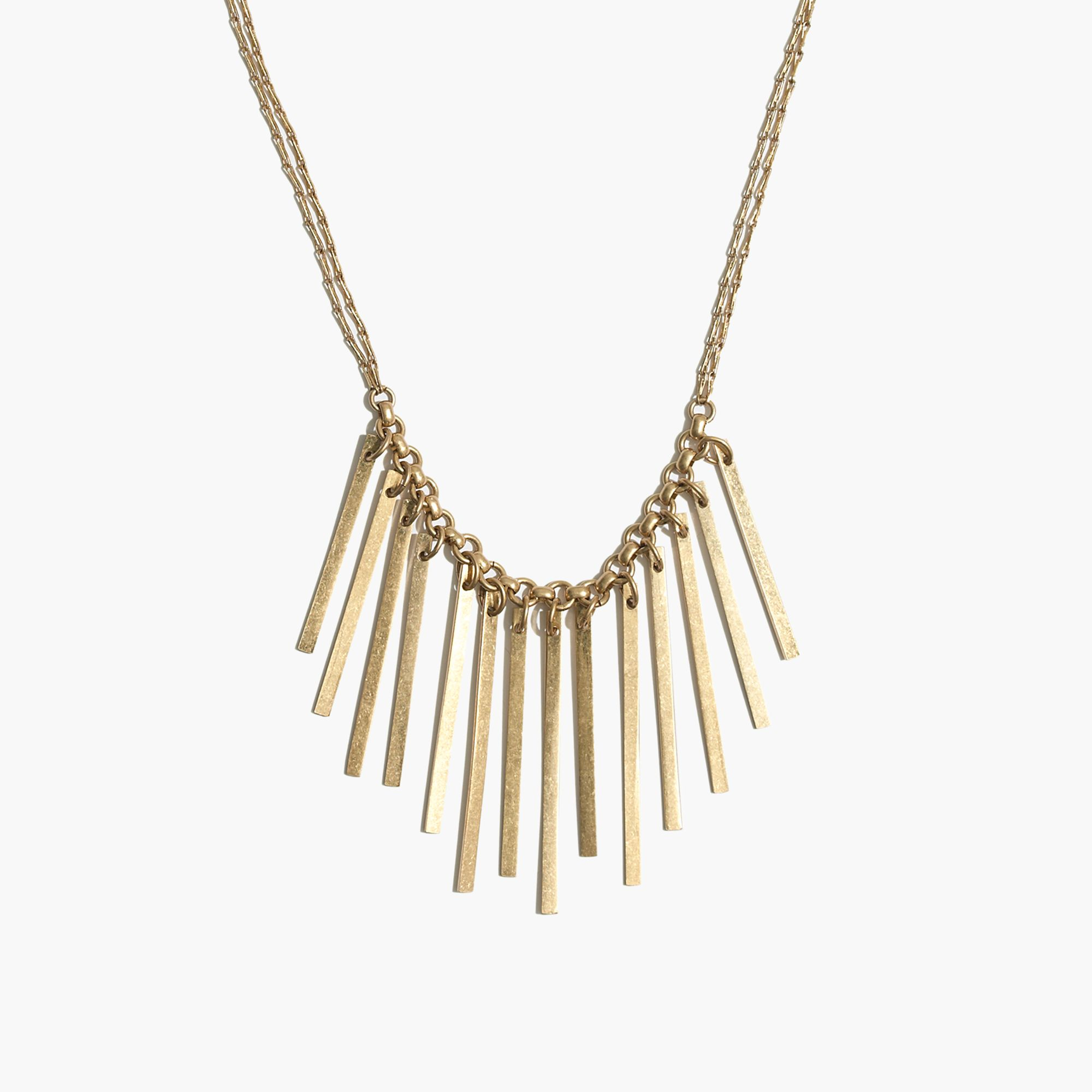Madewell Windchime Necklace In Metallic Lyst Gallery